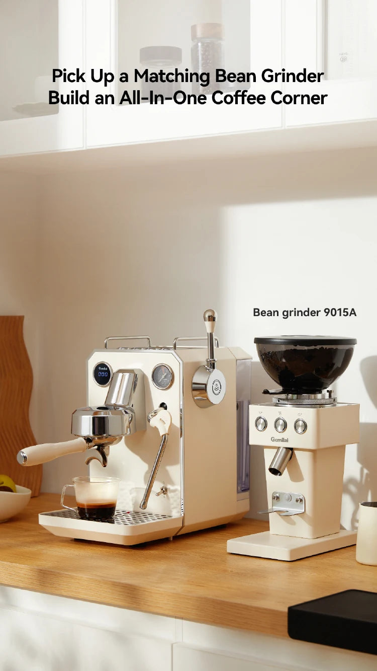 CAFOVO Gemilai G3006 Coffee Machine Espresso  15bar Pressure Home Use Espresso Coffee Machine Home Use Coffee Maker 220V