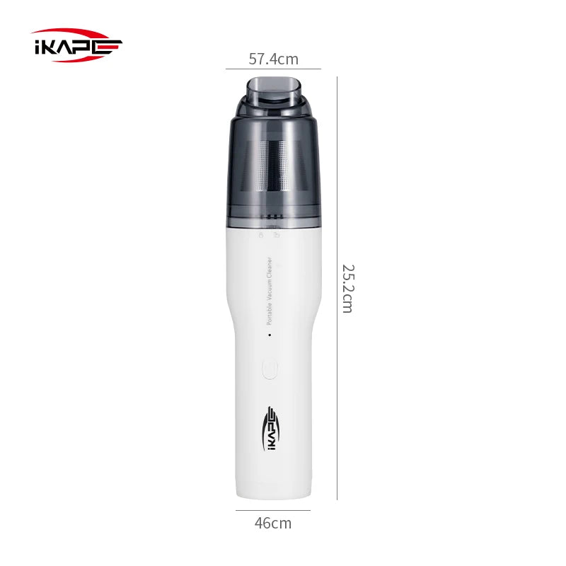 IKAPE Coffee Grounds Cleaner Electric For Barista Accessories Wireless Rechargeable Vacuum Cleaner For Bar,Desktop,Cafe,Home