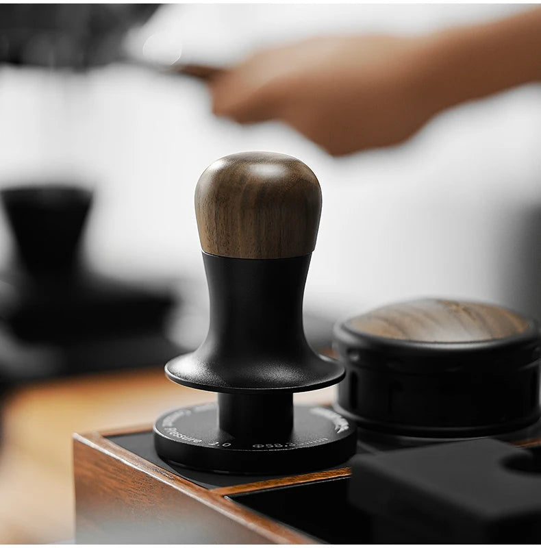 MHW-3BOMBER Constant Pressure Coffee Tamper 45.5mm 49.7mm 51mm 53.35mm 58mm 58.5mm Espresso Flat Tampers Loaded Barista Tool