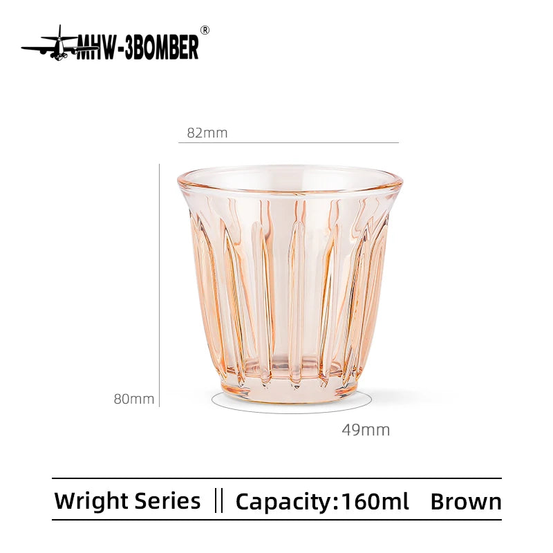 MHW-3BOMBER Coffee Cups Drinking Glasses Espresso Cups Water Glasses Beer Juice Cocktail Whiskey Glass Cup Cafe Bar Accessories