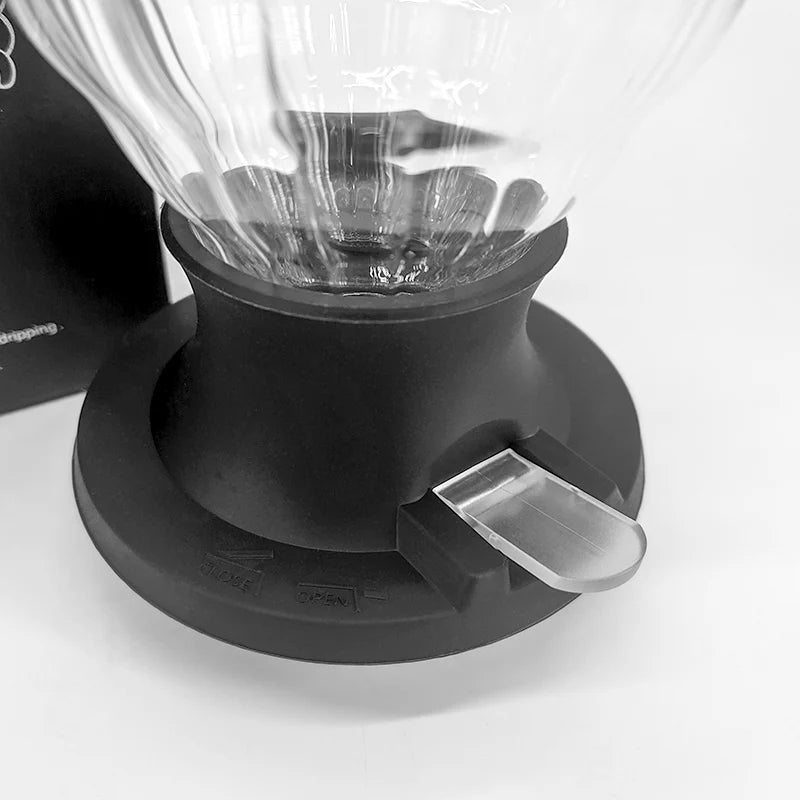 Immersion Coffee Dripper V02 Immersion Drip Coffee Glass Switch Pour Over Coffee Maker Drip  Coffee Dripper and Filters
