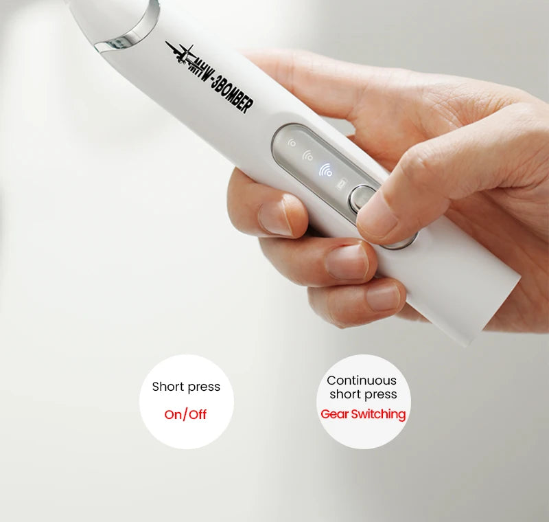 MHW-3BOMBER Electric Milk Frother Rechargeable Handheld Egg Foam Maker with Stainless Whisk for Coffee Latte Cappuccino