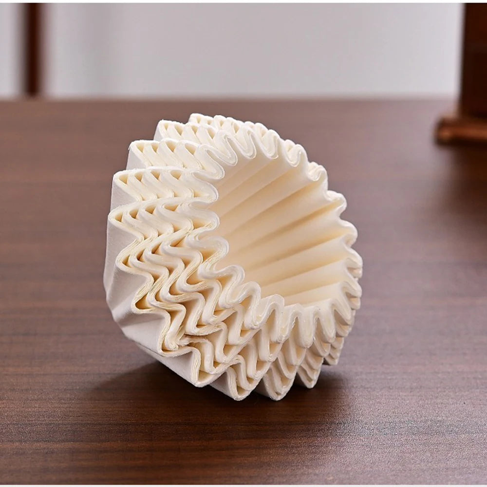 1-4 People Hand-making Coffee Filter Paper Cake Acrylic Coffee Filter Cup Filter Paper Press Household Coffee Accessories