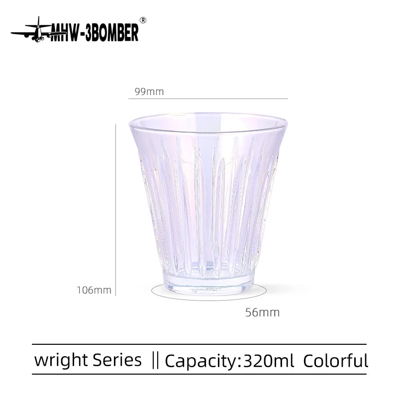 MHW-3BOMBER Coffee Cups Drinking Glasses Espresso Cups Water Glasses Beer Juice Cocktail Whiskey Glass Cup Cafe Bar Accessories