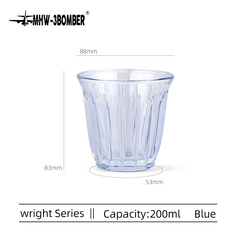 MHW-3BOMBER Coffee Cups Drinking Glasses Espresso Cups Water Glasses Beer Juice Cocktail Whiskey Glass Cup Cafe Bar Accessories