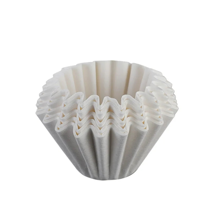 1-4 People Hand-making Coffee Filter Paper Cake Acrylic Coffee Filter Cup Filter Paper Press Household Coffee Accessories