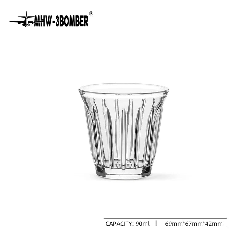 MHW-3BOMBER Coffee Cups Drinking Glasses Espresso Cups Water Glasses Beer Juice Cocktail Whiskey Glass Cup Cafe Bar Accessories