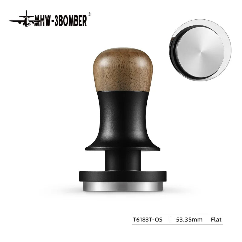 MHW-3BOMBER Constant Pressure Coffee Tamper 45.5mm 49.7mm 51mm 53.35mm 58mm 58.5mm Espresso Flat Tampers Loaded Barista Tool