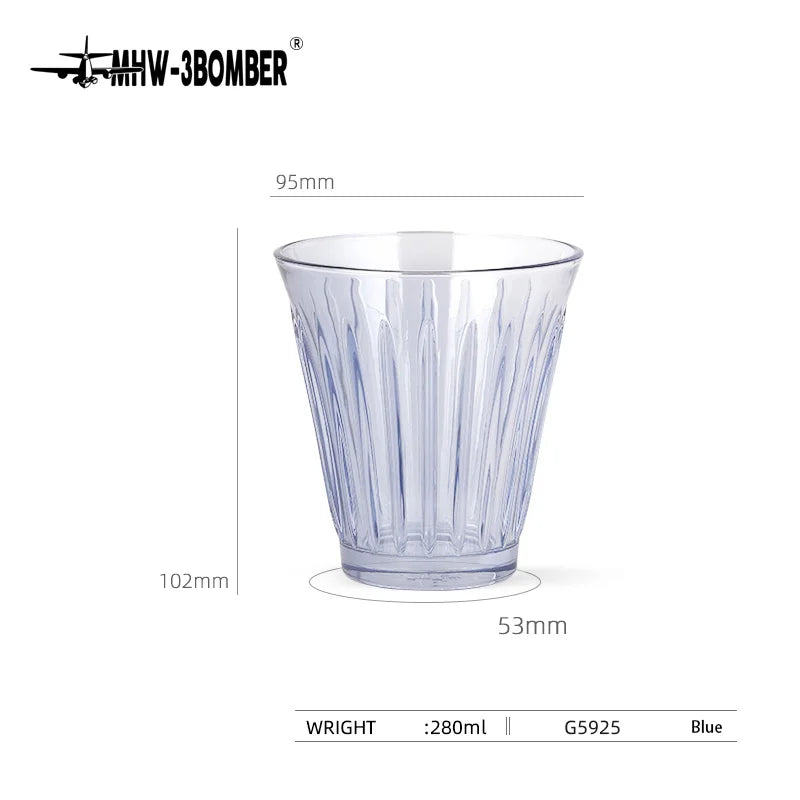 MHW-3BOMBER Coffee Cups Drinking Glasses Espresso Cups Water Glasses Beer Juice Cocktail Whiskey Glass Cup Cafe Bar Accessories
