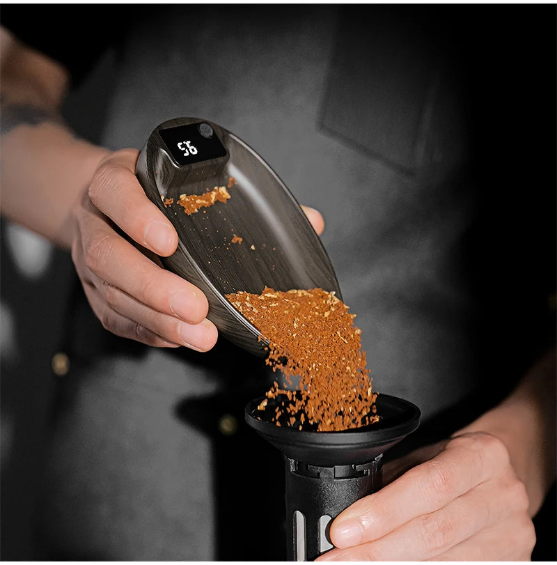 MHW-3BOMBER MVE Coffee Scale ABS Food Kitchen Scale 0.3g Precise Integrated Design with Timer for Espresso Pour Over Brewing