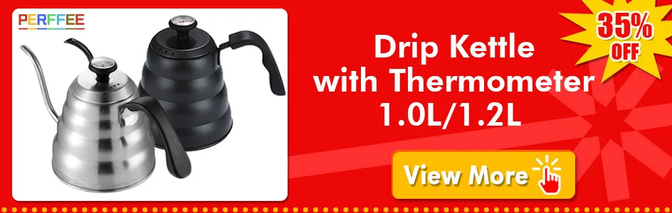 Immersion Coffee Dripper V02 Immersion Drip Coffee Glass Switch Pour Over Coffee Maker Drip  Coffee Dripper and Filters