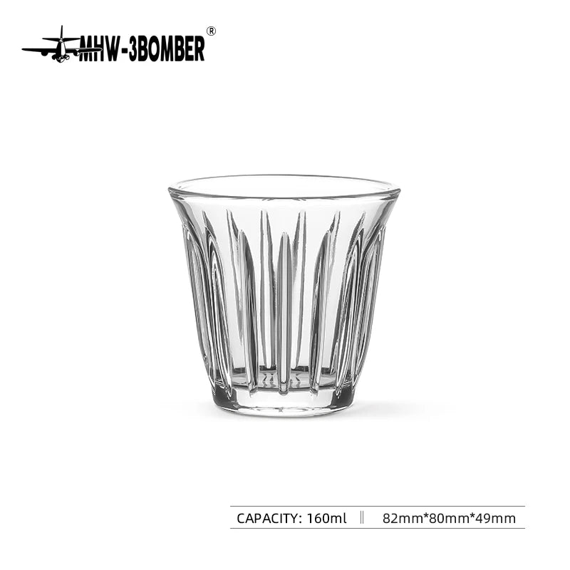 MHW-3BOMBER Coffee Cups Drinking Glasses Espresso Cups Water Glasses Beer Juice Cocktail Whiskey Glass Cup Cafe Bar Accessories