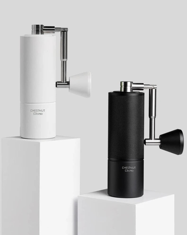 TIMEMORE Store Chestnut C3S PRO Manual Coffee Grinder Capacity 25g Hand Adjustable Steel Core Burr Send Cleaning Brush