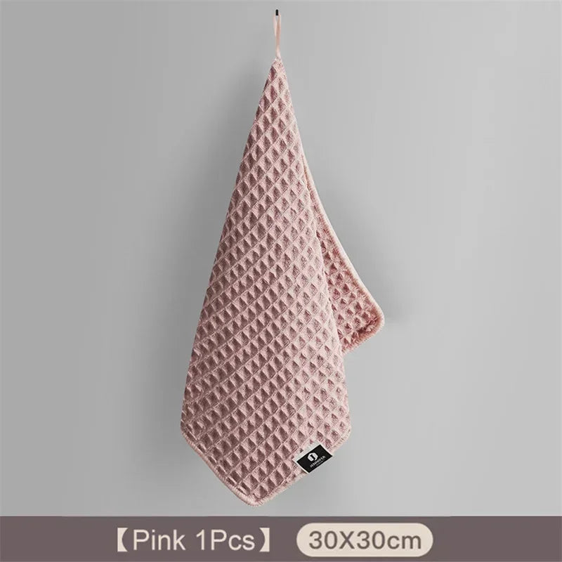 1/4Pcs Coffee Bar Cleaning Towels Super Absorbent Microfiber Cleaning Cloth Towel Home Barista Clean Tool Coffee Machine Cleaner