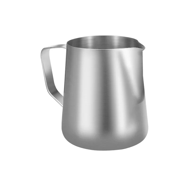 Milk Frother Jug Stainless Steel Container 100ML 350ML 600ML Frothing Pitcher Coffee Cups Latte Barista Espresso Maker Accessory
