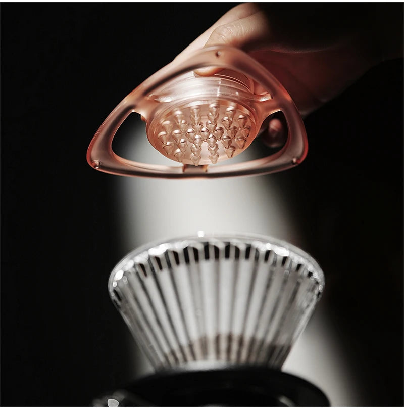 MHW-3BOMBER Pour-Over Coffee Splitter Control Flow Rate Coffee Dripper Portable Coffee Filter for Travel/Camping/Backpacking