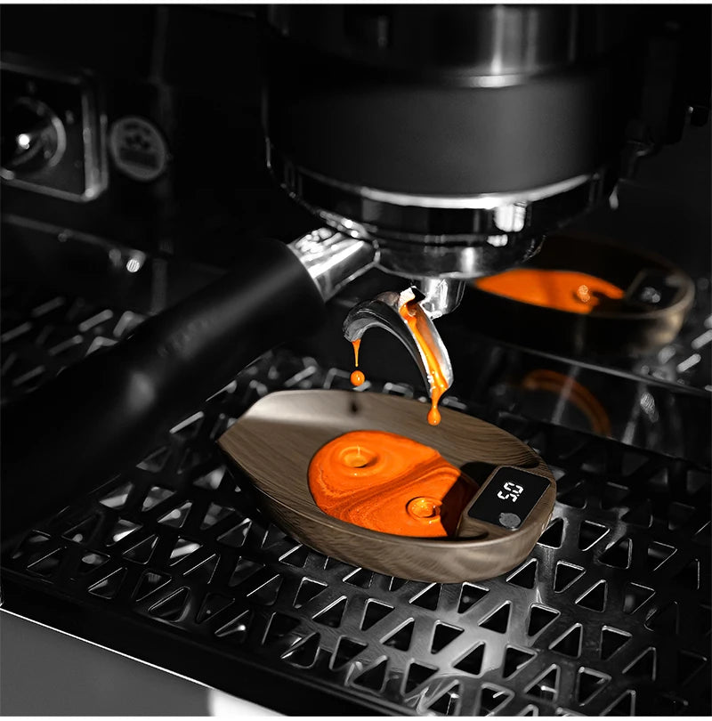 MHW-3BOMBER MVE Coffee Scale ABS Food Kitchen Scale 0.3g Precise Integrated Design with Timer for Espresso Pour Over Brewing