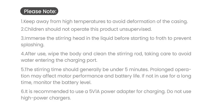 MHW-3BOMBER Electric Milk Frother Rechargeable Handheld Egg Foam Maker with Stainless Whisk for Coffee Latte Cappuccino