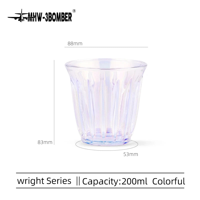 MHW-3BOMBER Coffee Cups Drinking Glasses Espresso Cups Water Glasses Beer Juice Cocktail Whiskey Glass Cup Cafe Bar Accessories