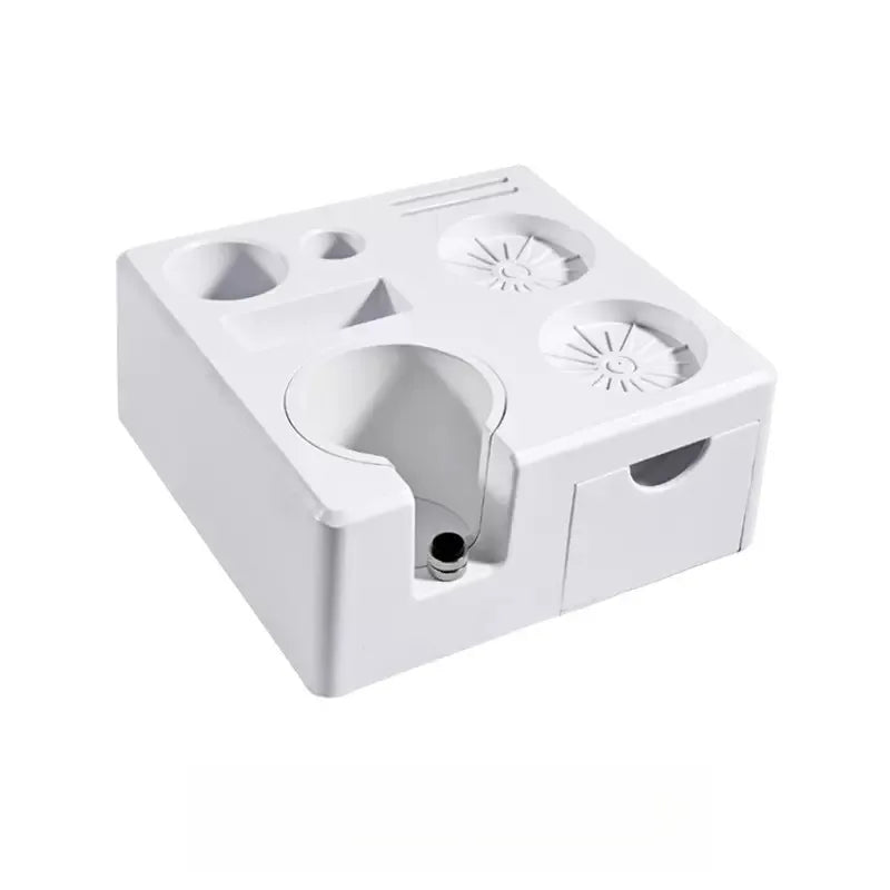 Espresso Coffee Tamp Station 9 in 1 Espresso Organizer Fit 51,54,58MM Distributor Portafilter Holder & Puck Screen Accessories