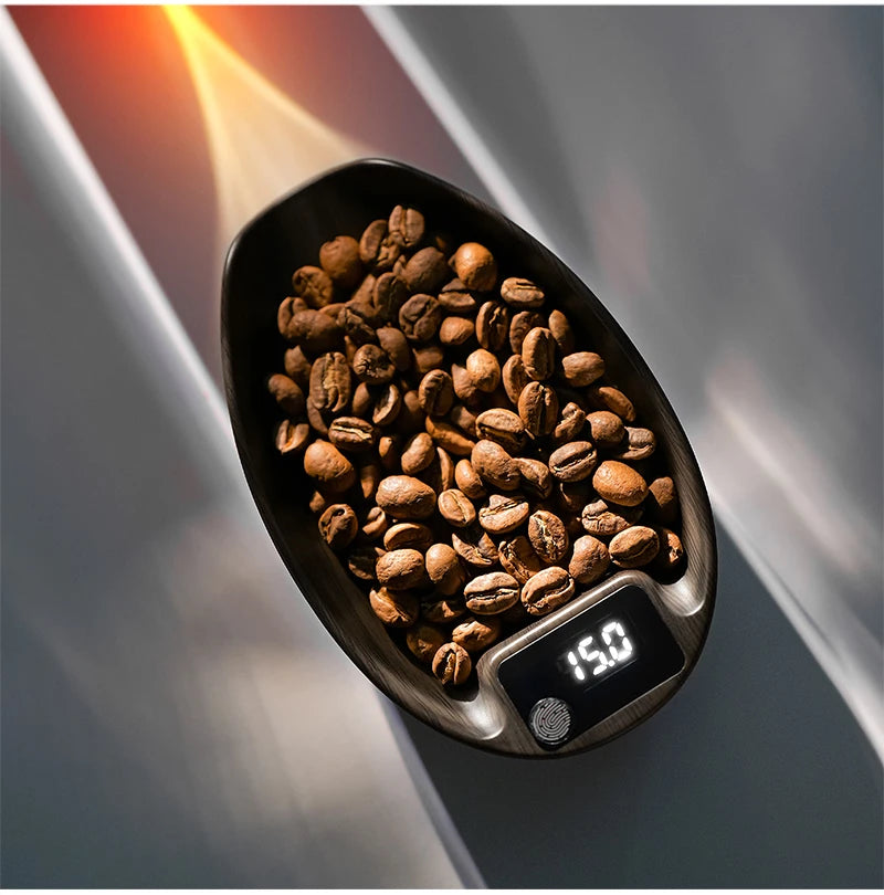 MHW-3BOMBER MVE Coffee Scale ABS Food Kitchen Scale 0.3g Precise Integrated Design with Timer for Espresso Pour Over Brewing