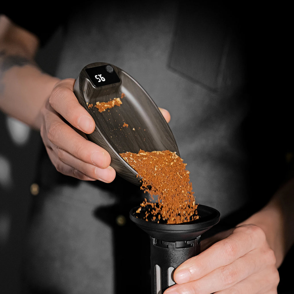 MHW-3BOMBER MVE Coffee Scale ABS Food Kitchen Scale 0.3g Precise Integrated Design with Timer for Espresso Pour Over Brewing