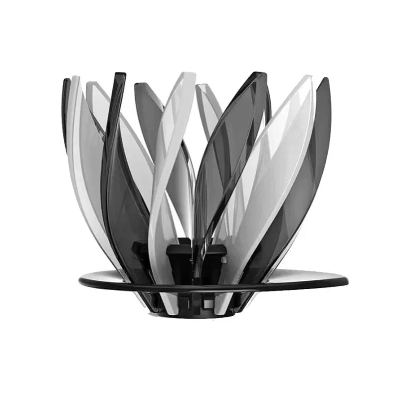 Water Lily Drip Coffee Filter - Removable and Replaceable Resin Lotus Petal Pour Over Coffee Brewer