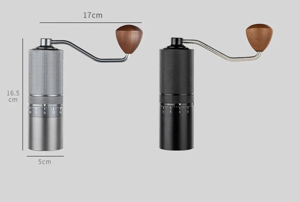 New Manual Coffee Grinder 5/6/7 Core Professional Espresso Bean Coffee Grinder Mill External Adjustable Coffee Maker for Home