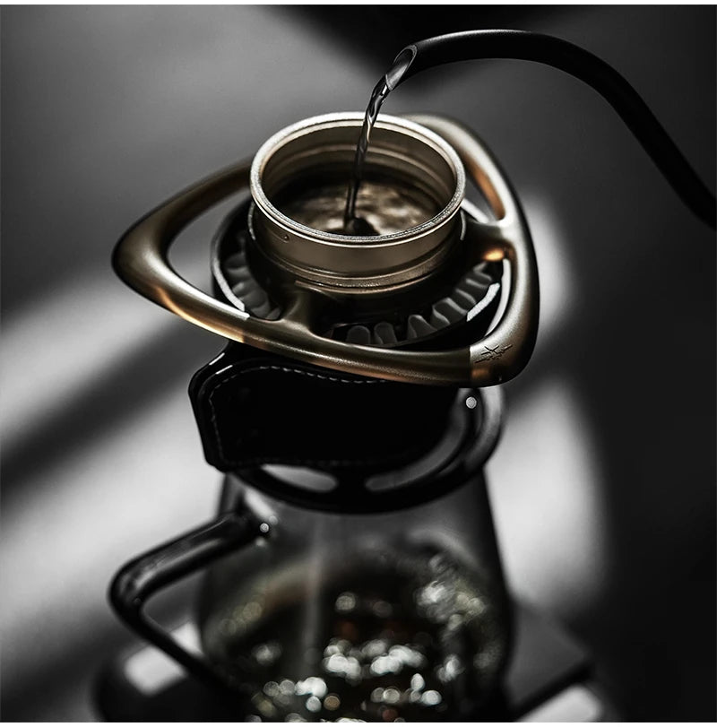 MHW-3BOMBER Pour-Over Coffee Splitter Control Flow Rate Coffee Dripper Portable Coffee Filter for Travel/Camping/Backpacking