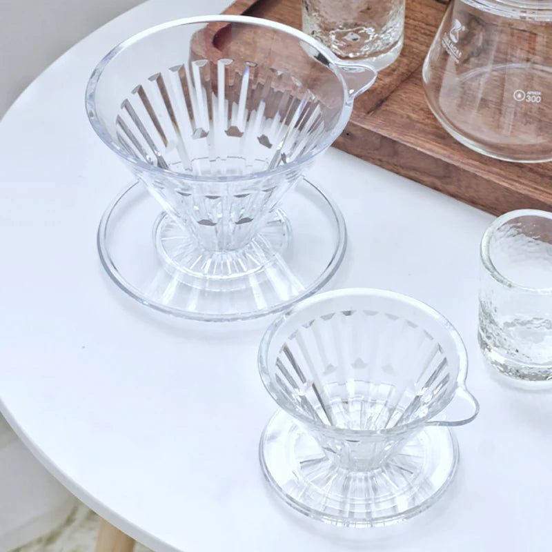 TIMEMORE PCTG Crystal Eye dripper coffee dripper pour over coffee maker Conical coffee filter cup hand drip reusable filters