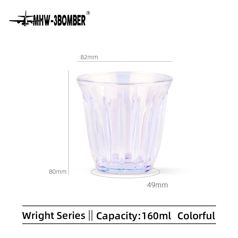 MHW-3BOMBER Coffee Cups Drinking Glasses Espresso Cups Water Glasses Beer Juice Cocktail Whiskey Glass Cup Cafe Bar Accessories