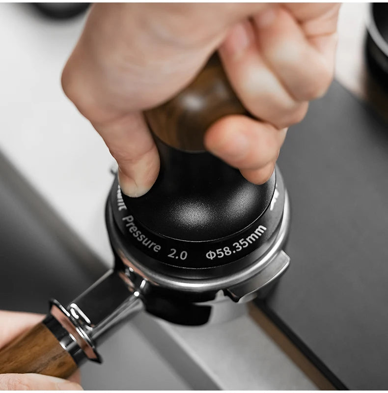 MHW-3BOMBER Constant Pressure Coffee Tamper 45.5mm 49.7mm 51mm 53.35mm 58mm 58.5mm Espresso Flat Tampers Loaded Barista Tool