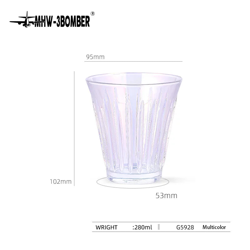 MHW-3BOMBER Coffee Cups Drinking Glasses Espresso Cups Water Glasses Beer Juice Cocktail Whiskey Glass Cup Cafe Bar Accessories