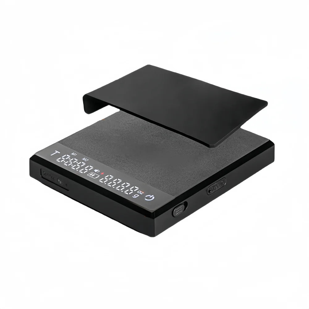 Electronic Coffee Scale Smart Powder-water Ratio Timing USB Silicone Pad High Precision Good Quality Professional Coffee Tools