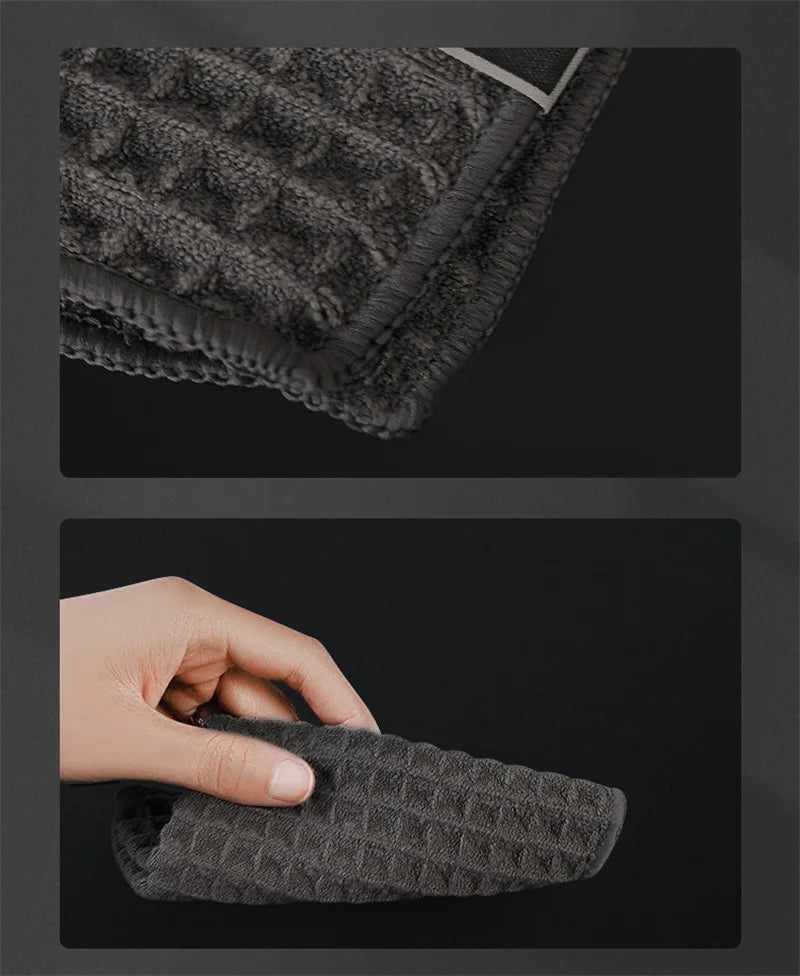 1/4Pcs Coffee Bar Cleaning Towels Super Absorbent Microfiber Cleaning Cloth Towel Home Barista Clean Tool Coffee Machine Cleaner