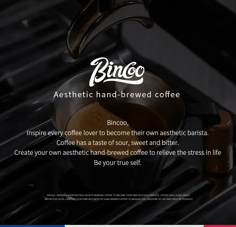 Bincoo 90ml Oak Handle Espresso Scale Cup Double Spout Design Accurate Ounce Measurement for Coffee Extraction Accessories