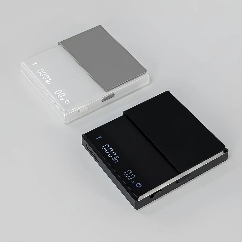 Electronic Coffee Scale Smart Powder-water Ratio Timing USB Silicone Pad High Precision Good Quality Professional Coffee Tools