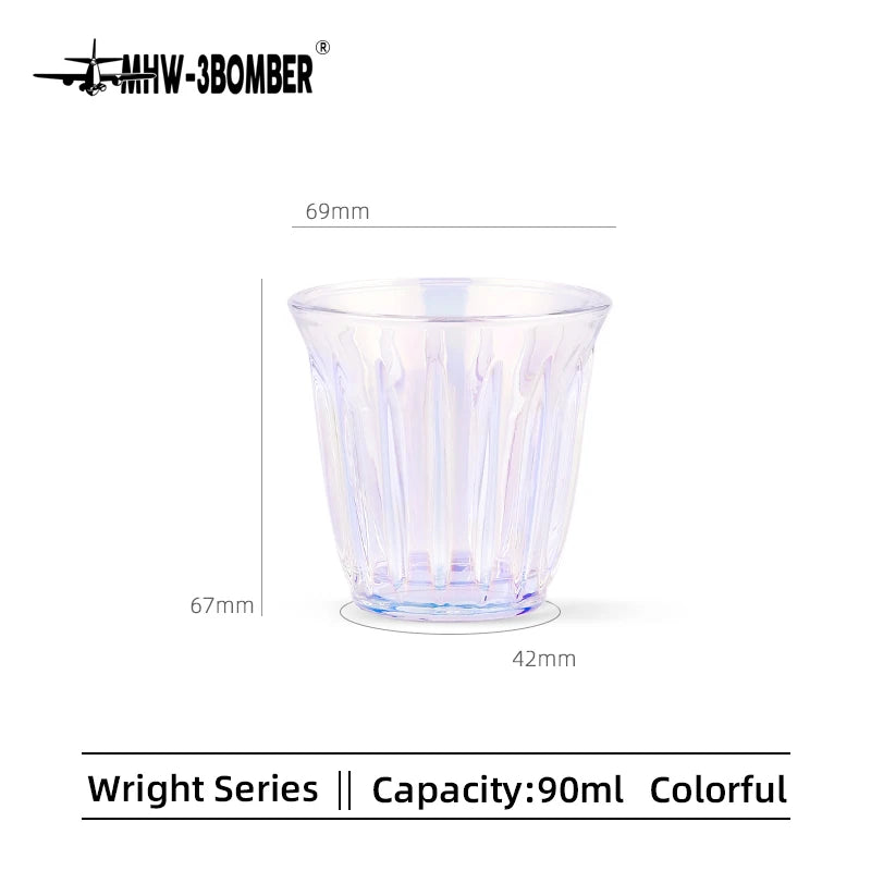 MHW-3BOMBER Coffee Cups Drinking Glasses Espresso Cups Water Glasses Beer Juice Cocktail Whiskey Glass Cup Cafe Bar Accessories