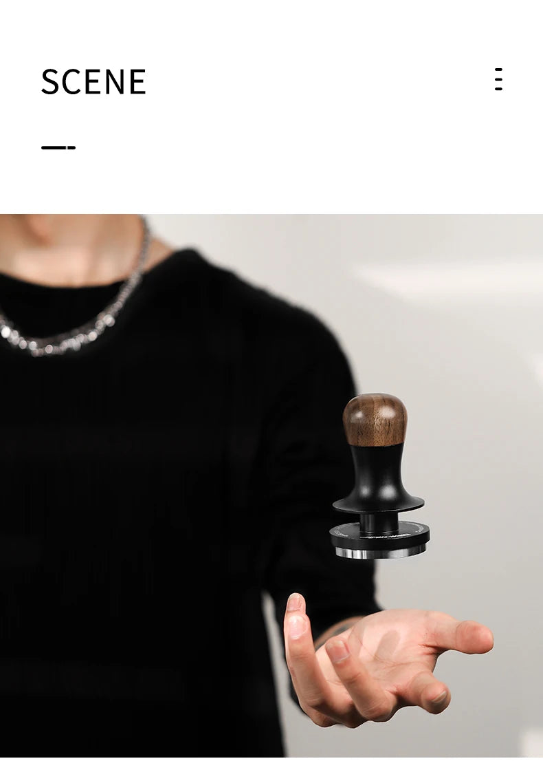 MHW-3BOMBER Constant Pressure Coffee Tamper 45.5mm 49.7mm 51mm 53.35mm 58mm 58.5mm Espresso Flat Tampers Loaded Barista Tool