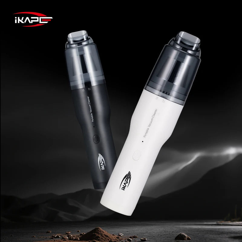 IKAPE Coffee Grounds Cleaner Electric For Barista Accessories Wireless Rechargeable Vacuum Cleaner For Bar,Desktop,Cafe,Home