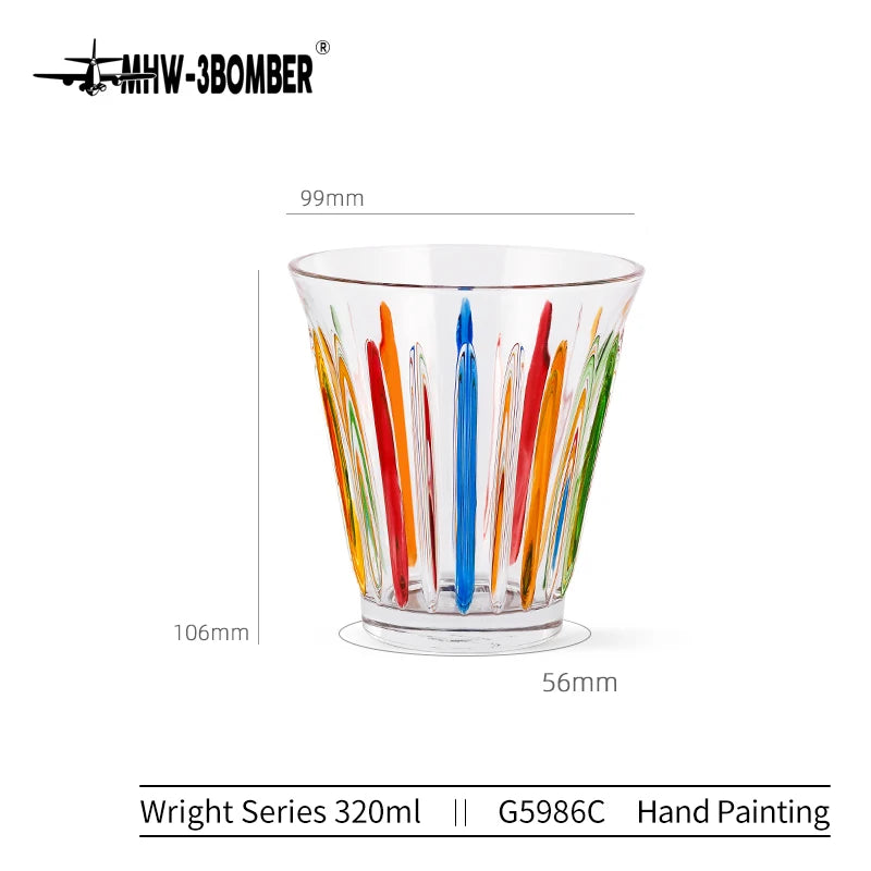 MHW-3BOMBER Coffee Cups Drinking Glasses Espresso Cups Water Glasses Beer Juice Cocktail Whiskey Glass Cup Cafe Bar Accessories