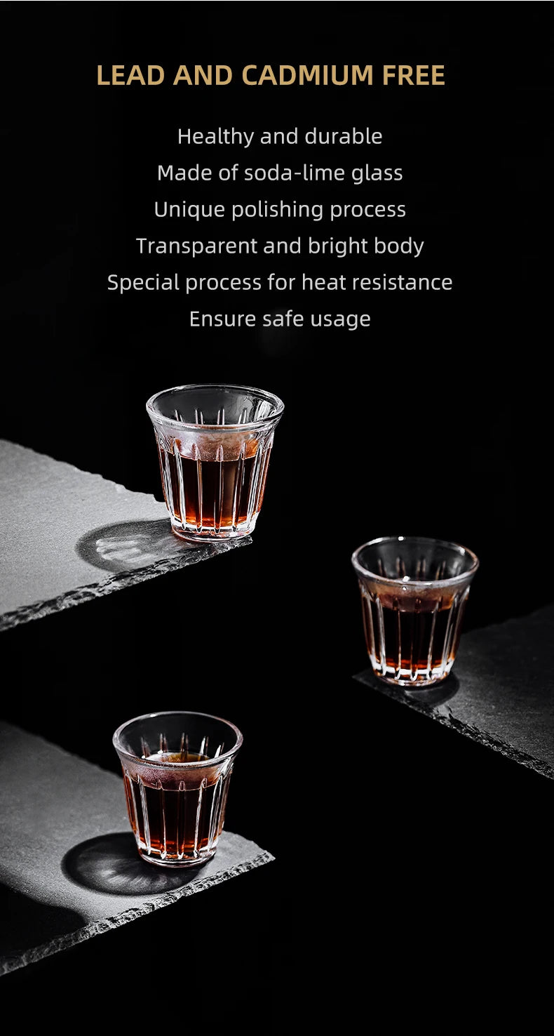 MHW-3BOMBER Coffee Cups Drinking Glasses Espresso Cups Water Glasses Beer Juice Cocktail Whiskey Glass Cup Cafe Bar Accessories
