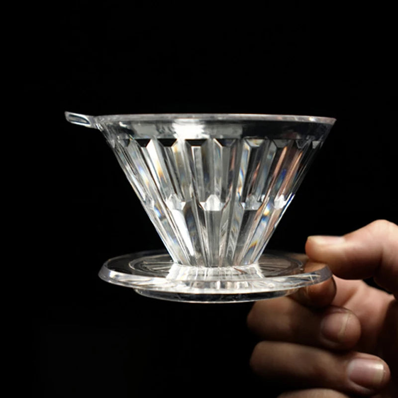TIMEMORE PCTG Crystal Eye dripper coffee dripper pour over coffee maker Conical coffee filter cup hand drip reusable filters